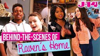 Ravens Home Cast Takes Fans Behind the Scenes of Their Disney Channel Set