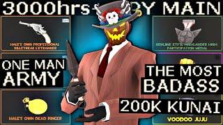 The Rare Skill3000+ Hours Spy Main TF2 Gameplay