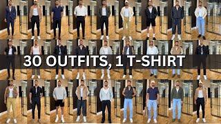 30 Outfits That Make Men MORE Attractive just 1 T-shirt