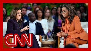 What happened to you? Oprah asks Harris about stepping in for Biden