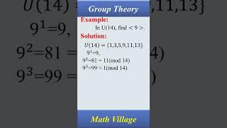 group theory  cyclic subgroup generated by element