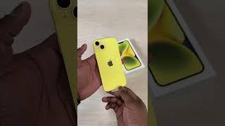 Yellow iPhone 14 Plus Unboxing