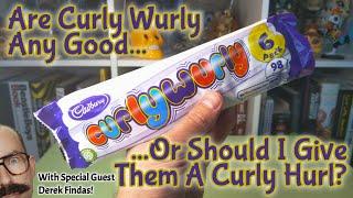 Is It Any Good?  Cadbury Curly Wurly Review feat. Derek Findas