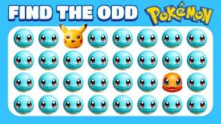 Find the ODD One Out - Pokemon Edition 20 puzzles