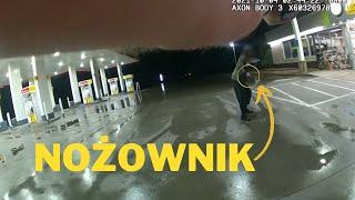 Nożownik na stacji benzynowej  Oczami Policjanta #27