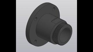 Видеоуроки Компас Создание модели в приложении Валы и механические передачи с реальной резьбой