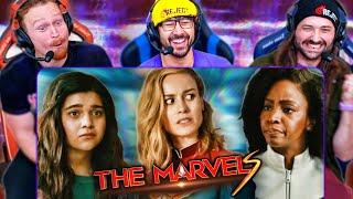 THE MARVELS TRAILER REACTION Marvel Studios Teaser  Trailer Breakdown