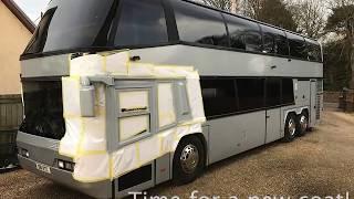 Neoplan Skyliner Motorhome - The build commences