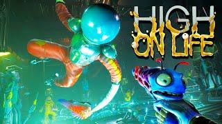 High on Life Gameplay Deutsch #01 - Abgedrehte Rick and Morty Folge als Spiel