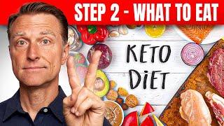 Dr. Bergs Guide to Healthy Keto® Eating Step 2 - What to Eat