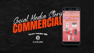 Story Commercial for Cleopatre  Animated Instagram Ads 2021