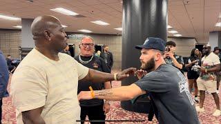 JAMES TONEY & CALEB PLANT SQUARE UP F**K OFF WE CAN DO IT RIGHT NOW SHOW MUTUAL RESPECT