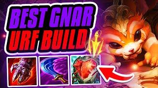 THE BEST URF GNAR BUILD 20+ Kills Season 14 Gnar Urf Gameplay League of Legends