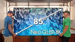 Enormous 85 Samsung 8k Neo QLED