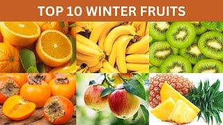 Top 10 winter fruits  Winter season fruits  Names of the Winter Fruits  @ilearn3736