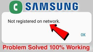 not registered on network samsung problem solve  how to fix not registered on network samsung