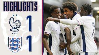 France U18 1-1 England U18  Young Lions defeat France on Penalties  Highlights Lafarge Tournament