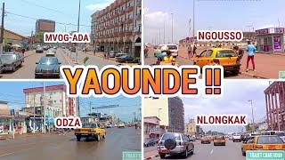 Visitons les Quartiers de YAOUNDÉ - Trajet Cameroun