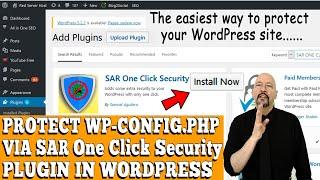 HOW TO PROTECT WP-CONFIG.PHP IN YOUR WORDPRESS SITE VIA PLUGIN? STEP BY STEP️