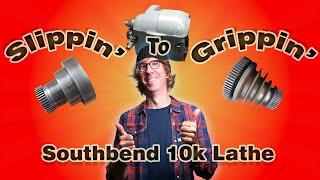 How To Take Your Southbend Lathe from Slippin To Grippin  Belt Drive Conversion 