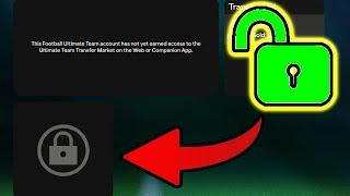 How to UNLOCK The Transfer market - FC 25 WEB APPCOMPANION APP