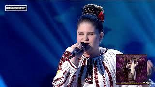 Românii Au Talent 2022 SEMIFINALA 2  Ana-Maria Mircea un moment autentic românesc