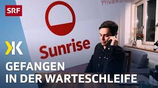 Sunrise in der Kritik unkündbare Handy-Abos und langsame Hotline  2024  Kassensturz  SRF