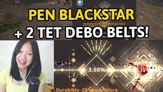 160 FS PEN Blackstar + 2 TET Deboreka Belts