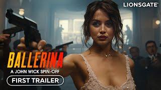 BALLERINA A JOHN WICK Story – First Trailer 2024 Keanu Reeves Ana de Armas  Lionsgate HD