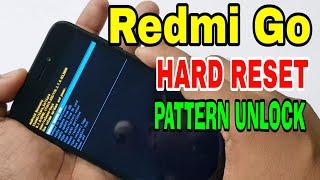 Xiaomi Redmi Go M1903C3GI Hard Reset or Pattern Unlock Easy Trick With Keys