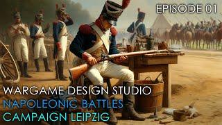 WDS Napoleonic  Campaign Leipzig  Ep. 01 Overview and First Turns