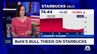 BofAs Sara Senatore explains why shes still bullish on Starbucks after major earnings miss