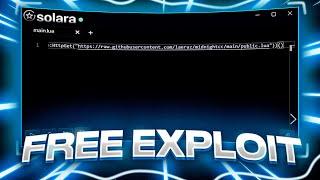 Roblox Executor How to Exploit on Roblox 2024 - *Solara* Byfron Bypass Keyless PC