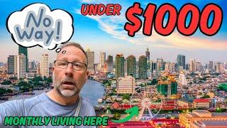 What Living in BANGKOK Thailand for $1K monthly is like