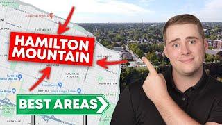 Best Neighbourhoods in Hamilton Ontario To Live in on the Mountain Map Explained