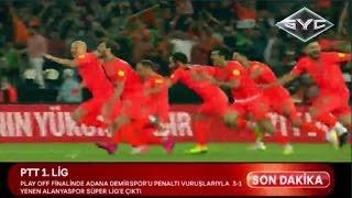 Alanyaspor - Adana Demirspor penaltı atışları