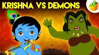 Krishna vs Demons  Full Movie HD  Great Epics of India  Watch this most popular animated story