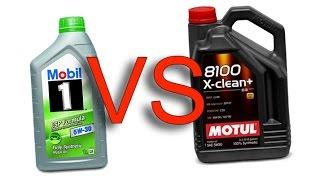 Mobil 1 ESP Formula 5W30 vs Motul 8100 X-Clean+ 5W30