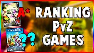 Ranking All Plants vs Zombies Games  Tier List 