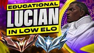 Low Elo Lucian Guide #1 - Lucian ADC Gameplay Guide  League of Legends