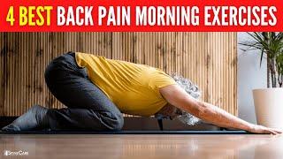 4 Best Morning Lower Back Pain Exercises FOR INSTANT RELIEF