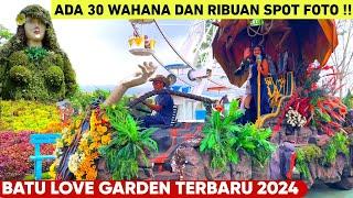 WISATA TERBARU DI BATU MALANG 2024‼️ BALOGA BATU LOVE GARDEN  TEMPAT WISATA HITS JATIM PARK TERBARU