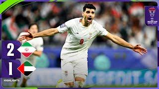 #AsianCup2023  Group C  Islamic Republic Of Iran 2 - 1 United Arab Emirates