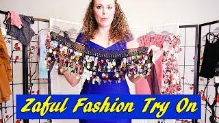 Live Try On Fashion Haul & Modeling  Dresses Leggings & More from Zaful ASMR Soft Spoken