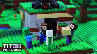 Lego Minecraft - Clan Wars  Villager vs Pillager  Episode 5 - Common Goal