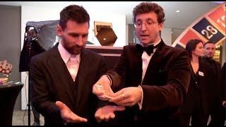 Messi Amazed By Julius Dein Magic Trick