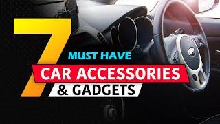 7 MUST HAVE Car Accessories in 2023 {Hindi} Best Car Accessories on Amazon India  Car Gadgets 2023