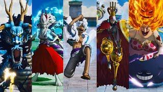 One Piece Pirate Warriors 4 - All Transformations + DLC 4K 60fps