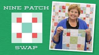 Make a 9 Patch Swap Quilt with Jenny Doan of Missouri Star Video Tutorial