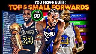 The BEST SMALL FORWARD BUILDS IN NBA 2K25